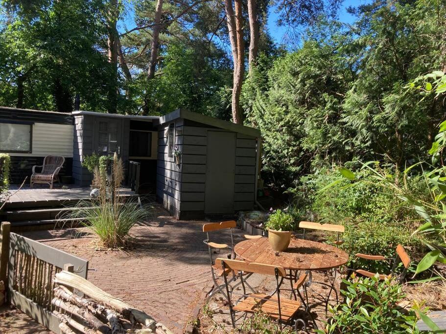 Sfeervol Chalet In Het Bos Nunspeet Exterior foto